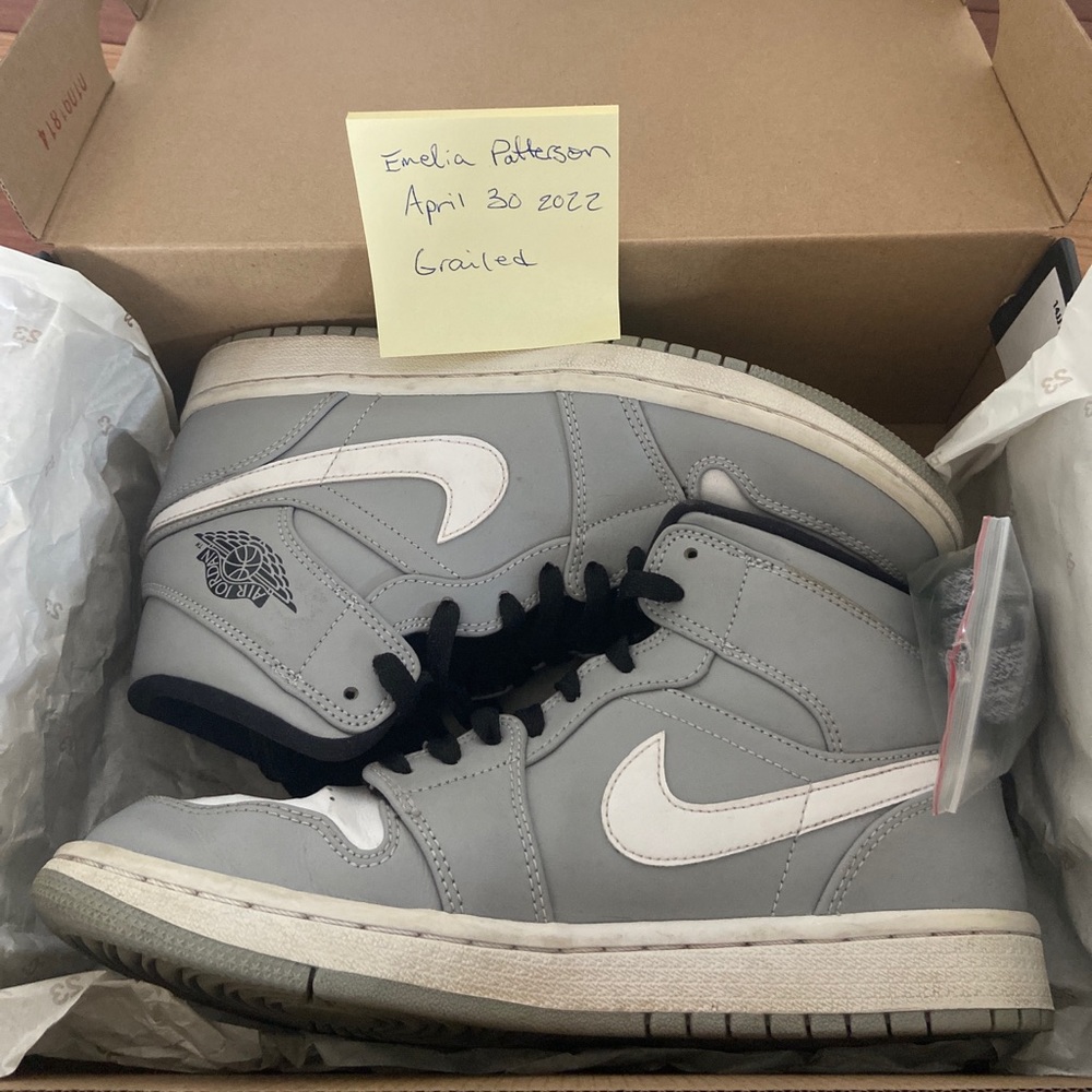 Jordan Sneakers in Gray and White - Picture 12 of 12